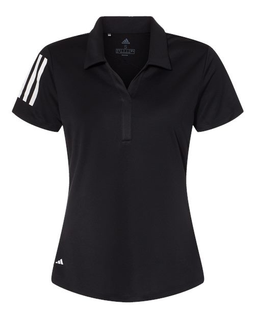 Women's Floating 3-Stripes Polo - Front - B03153508