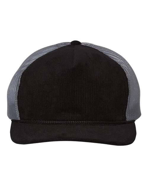 Troutdale Corduroy Trucker Cap - Front - B54795090