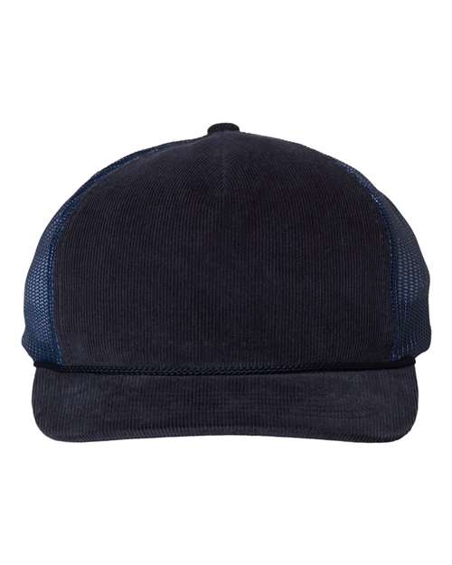Troutdale Corduroy Trucker Cap - Front - B54795650