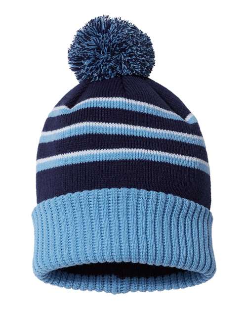Pom Cuffed Beanie - Front - B54995650