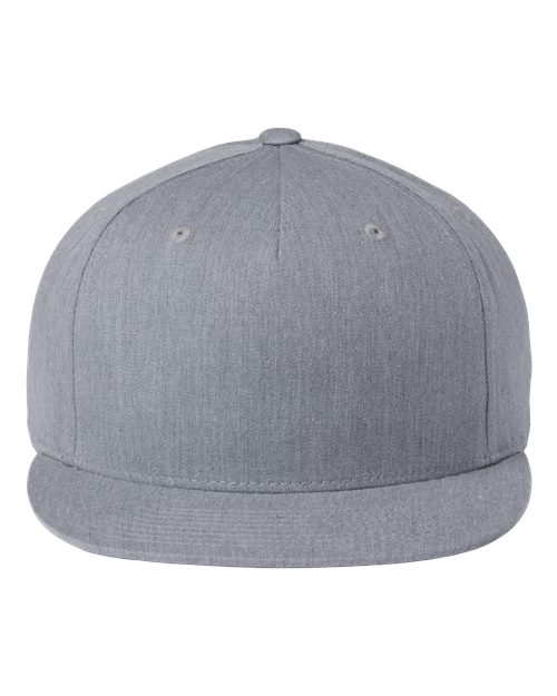 Pinch Front Structured Snapback Trucker Cap - Front - B55995580