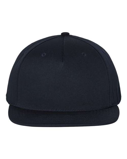 Pinch Front Structured Snapback Trucker Cap - Front - B55995650