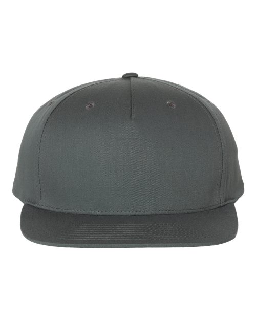 Pinch Front Structured Snapback Trucker Cap - Front - B55995590