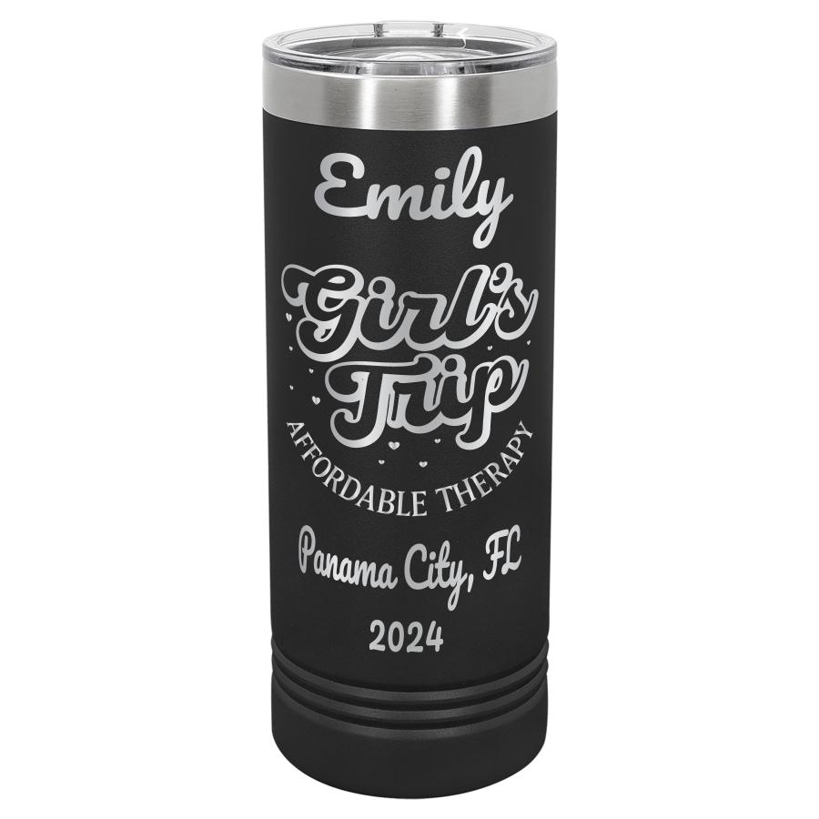 22oz Skinny Custom Tumblers