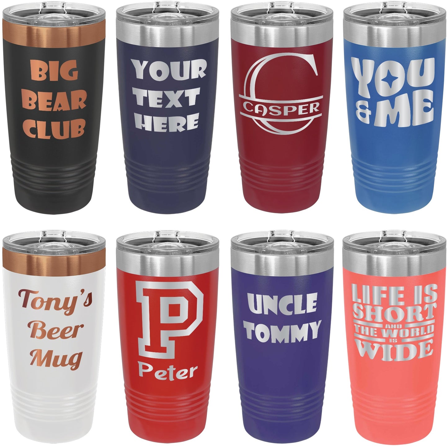 20oz Customized Tumblers