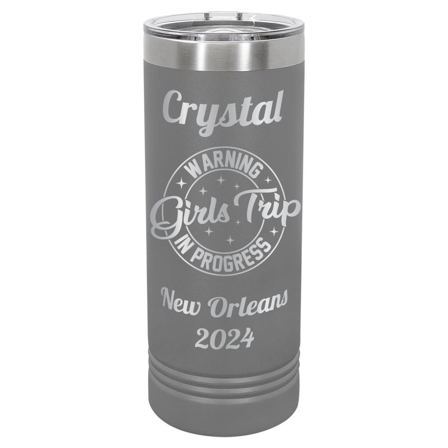 22oz Skinny Custom Tumblers