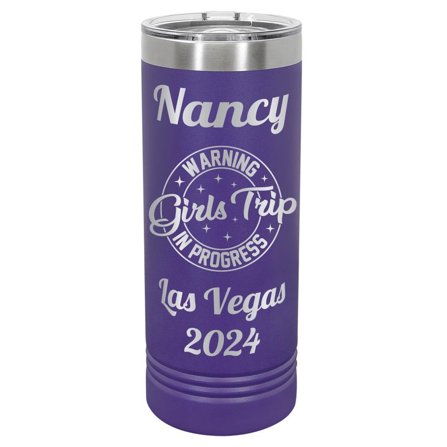 22oz Skinny Custom Tumblers