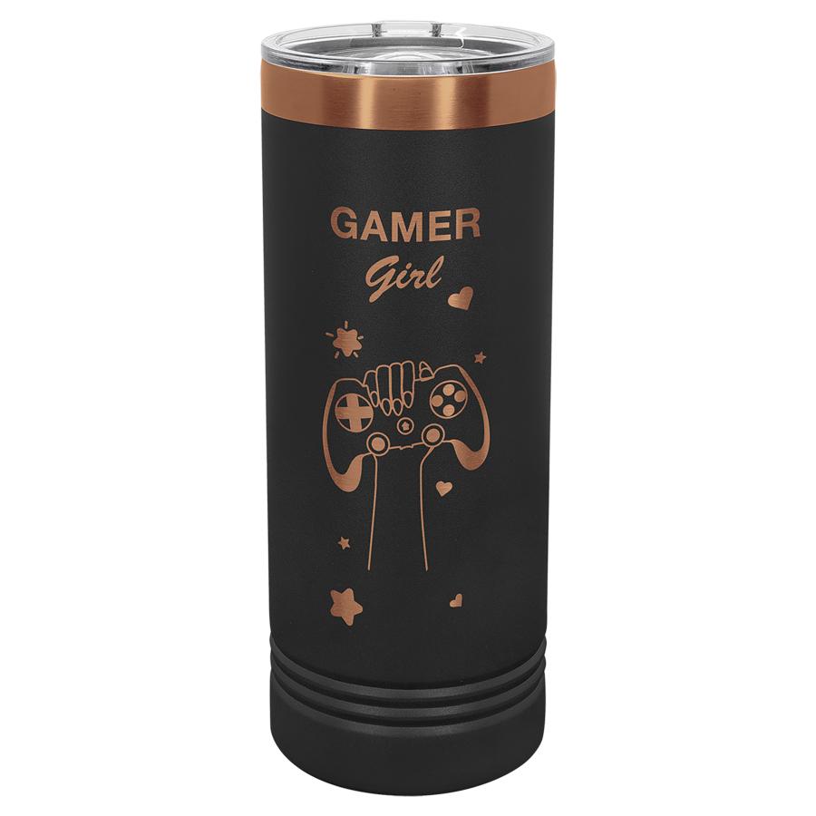 22oz Skinny Custom Tumblers