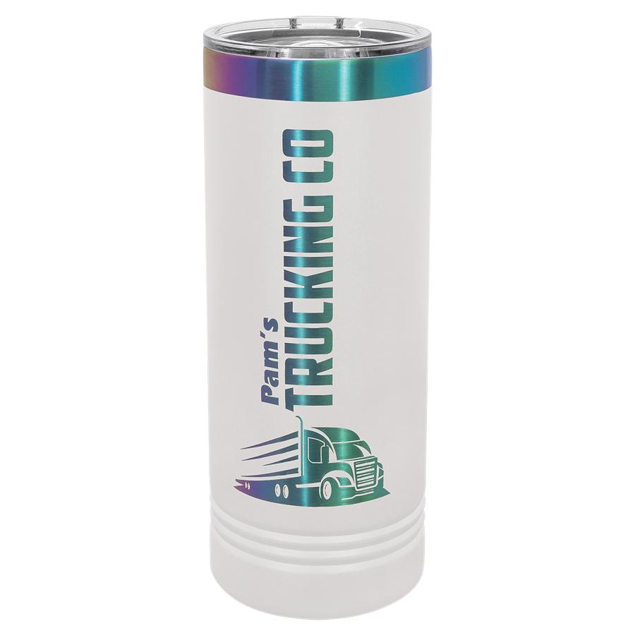 22oz Skinny Custom Tumblers