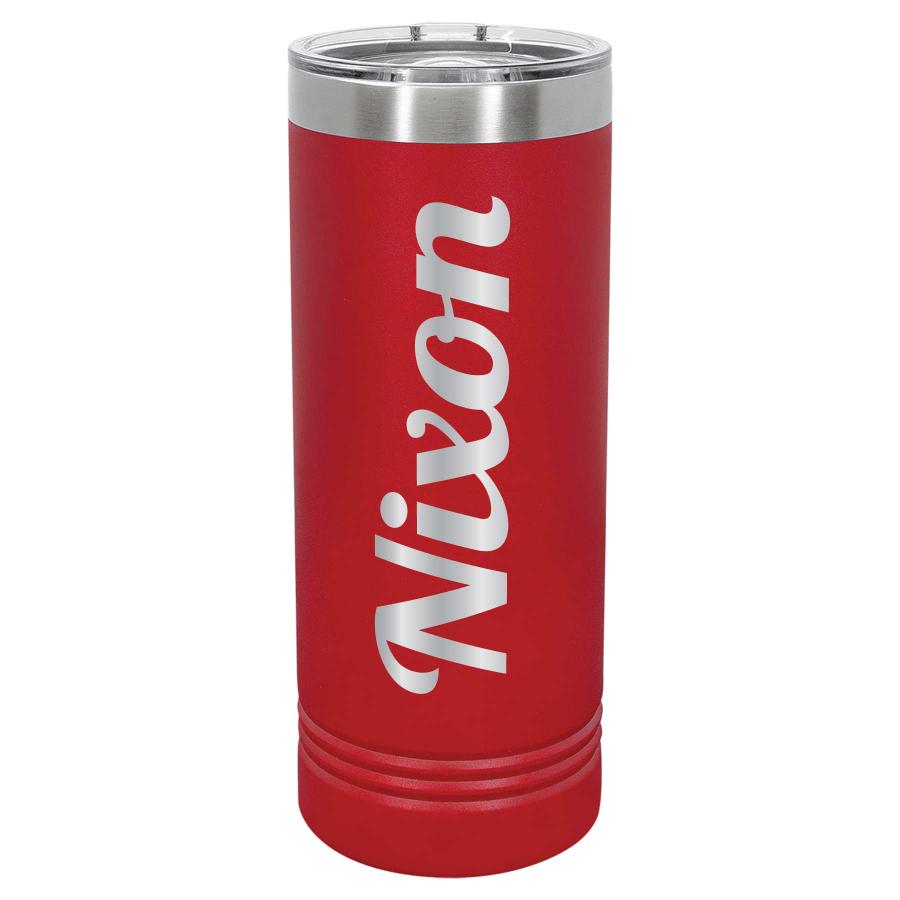 22oz Skinny Custom Tumblers