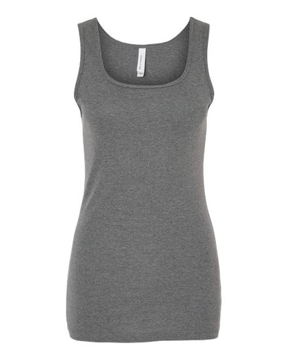 Women's Micro Rib Tank - Front - B07606073