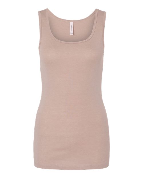 Women's Micro Rib Tank - Front - B07606303
