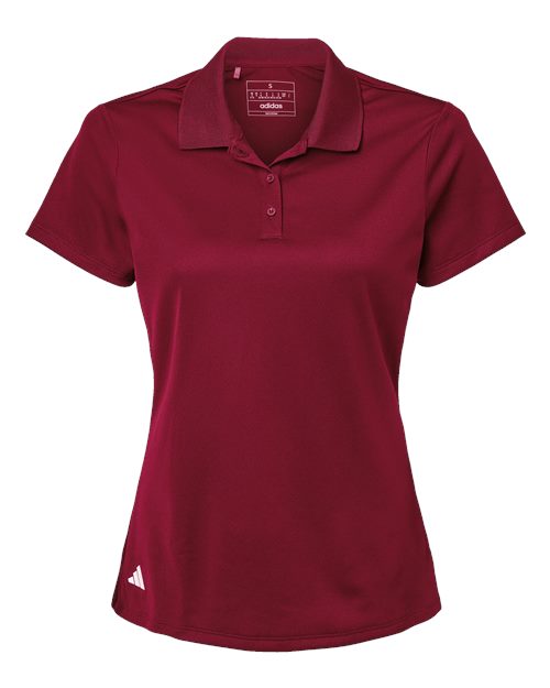 Women's Basic Sport Polo - Front - B08053533