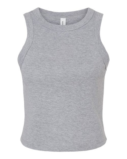 Women's Micro Rib Racer Tank - Front - B04006585