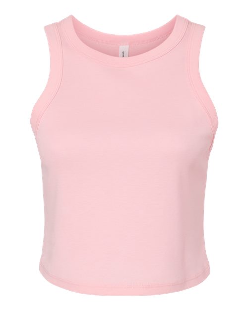 Women's Micro Rib Racer Tank - Front - B04006303