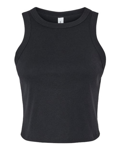 Women's Micro Rib Racer Tank - Front - B04006517
