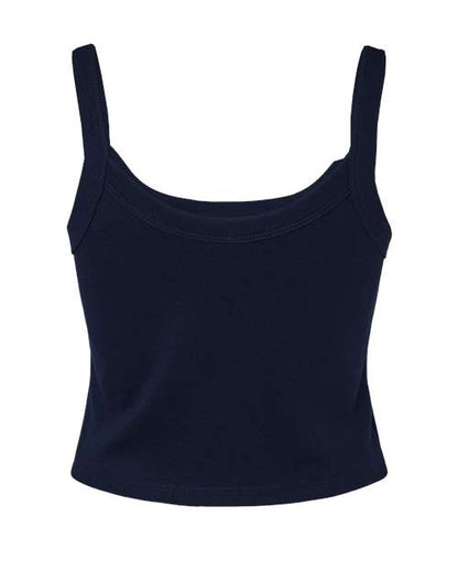Women's Micro Rib Spaghetti Strap Tank - Front - B04706652