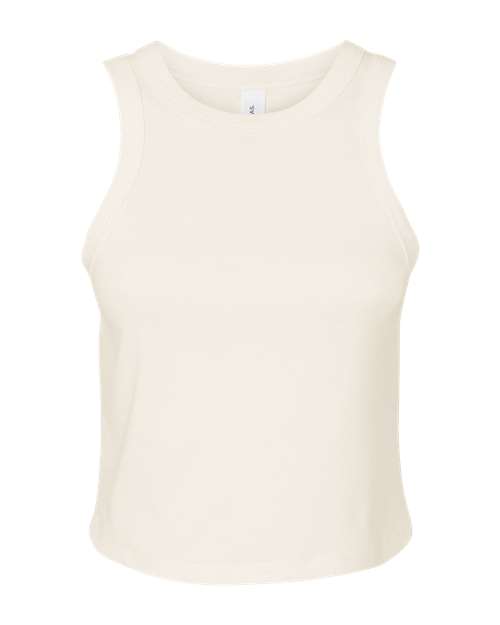Women's Micro Rib Racer Tank - Front - B04006242