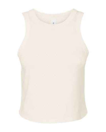 Women's Micro Rib Racer Tank - Front - B04006242