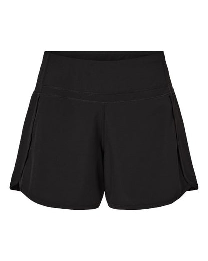 Women's Stretch Woven Lined Shorts - Front - B16403507