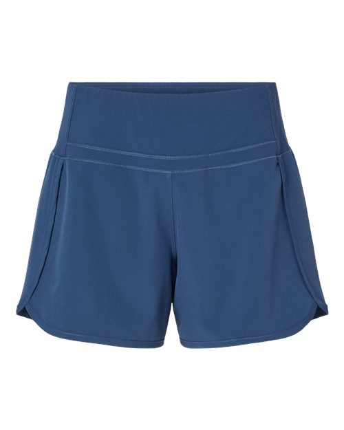 Women's Stretch Woven Lined Shorts - Front - B16403755