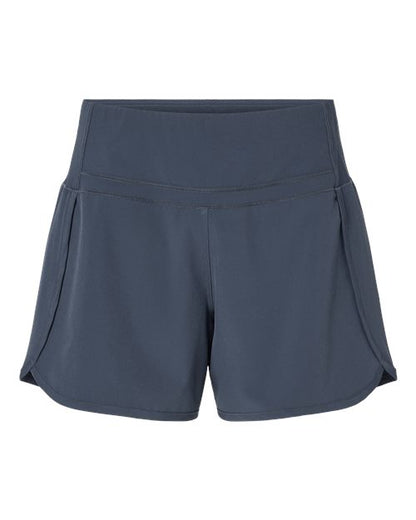 Women's Stretch Woven Lined Shorts - Front - B16403593