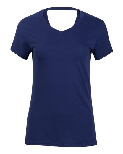 Women's Bella Crossback T-Shirt - Front - B18803657