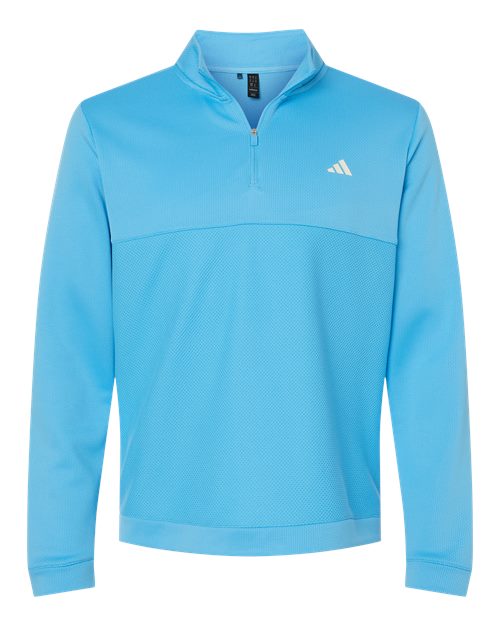 Ultimate365 Textured Quarter-Zip Pullover - Front - B56253256