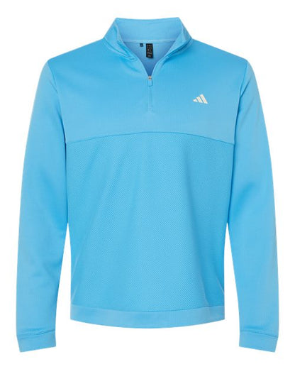 Ultimate365 Textured Quarter-Zip Pullover - Front - B56253255