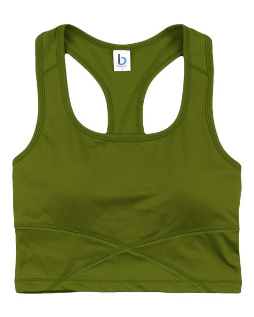 Youth Cropped Middie Tank - Front - B41303173