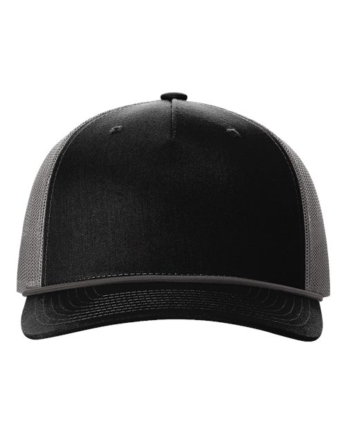 Five-Panel Trucker with Rope Cap - Front - B26895500