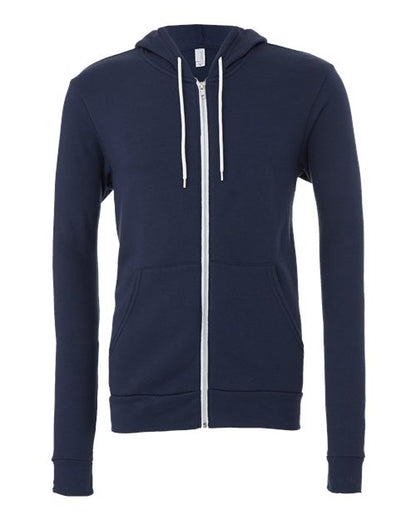 Sponge Fleece Full-Zip Hoodie - Front - B80406657