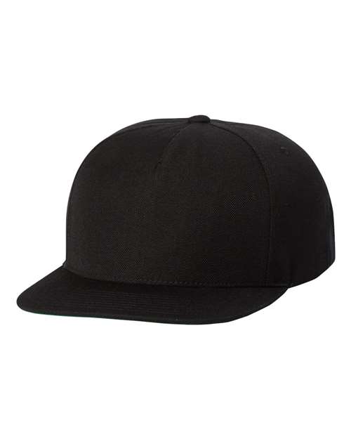 Premium Five-Panel Snapback Cap - Front - B43095500