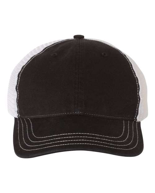 Garment-Washed Trucker Cap - Front - B17995020