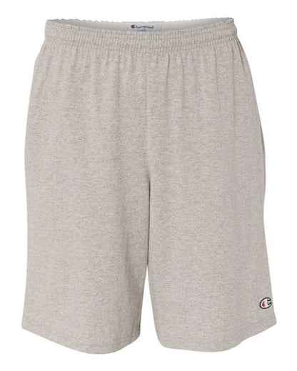 Cotton Jersey 9" Shorts with Pockets - Front - B33684133