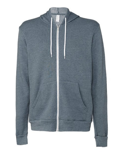 Sponge Fleece Full-Zip Hoodie - Front - B80406628