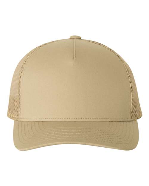 Five-Panel Retro Trucker Cap - Front - B44595770