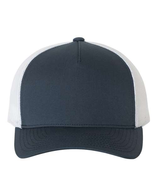 Five-Panel Retro Trucker Cap - Front - B44595010