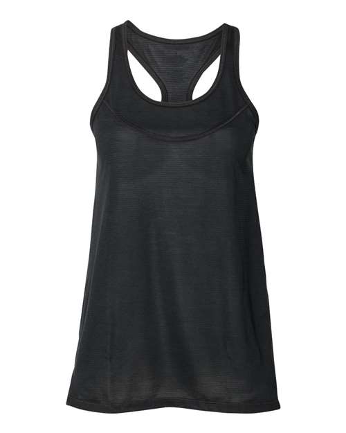 Women's Tiger Slub Racerback Tank Top - Front - B37903502