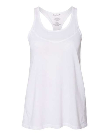 Women's Tiger Slub Racerback Tank Top - Front - B37903003