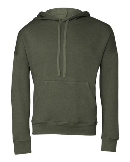 Sponge Fleece Drop Shoulder Hoodie - Front - B36906067