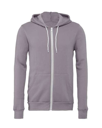Sponge Fleece Full-Zip Hoodie - Front - B80406855