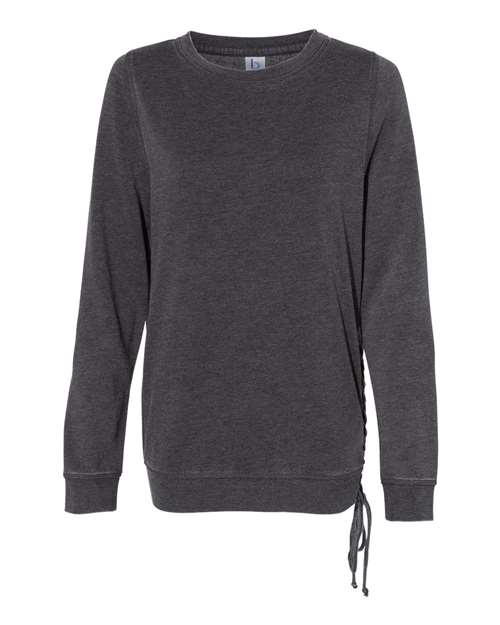 Women’s Enzyme-Washed Rally Lace-Up Sweatshirt - Front - B50603092