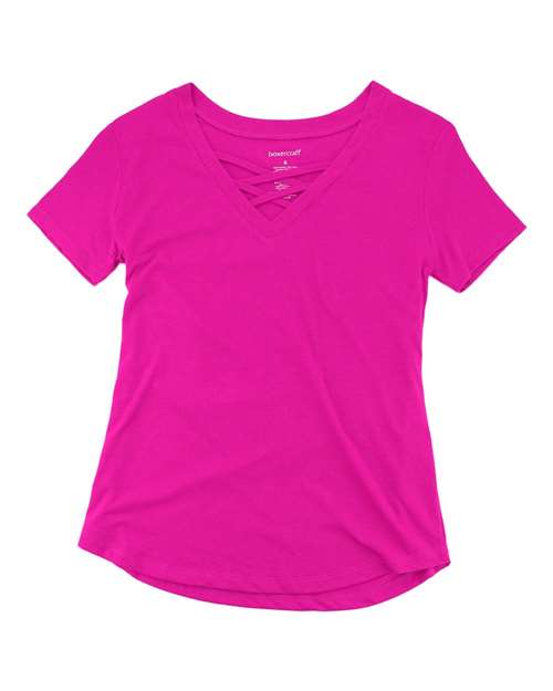 Women’s Cage Front T-Shirt - Front - B60103697