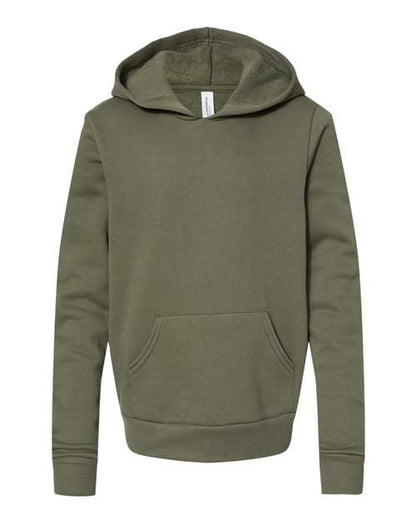 Youth Sponge Fleece Hoodie - Front - B22806643