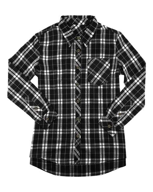 Women's Flannel Shirt - Front - B45703502