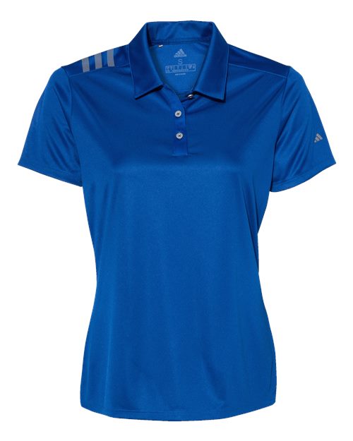 Women's 3-Stripes Shoulder Polo - Front - B01953755