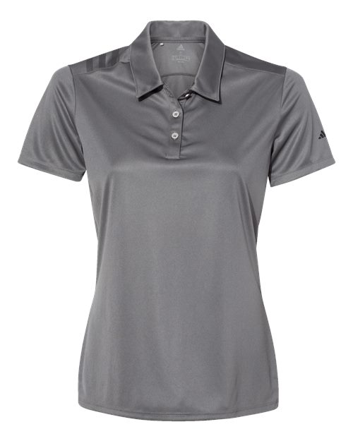 Women's 3-Stripes Shoulder Polo - Front - B01953355