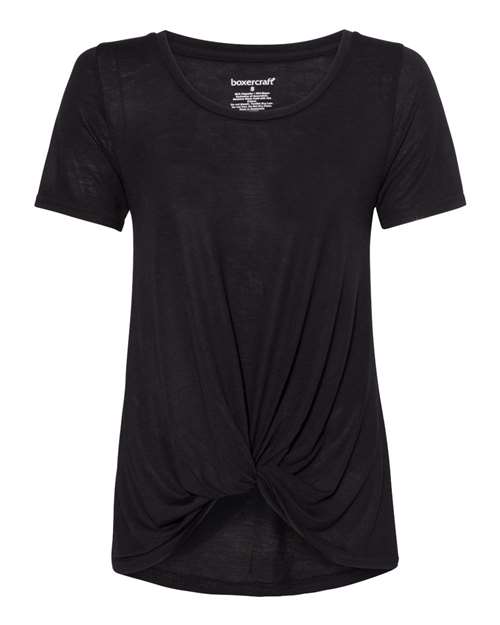 Women's Twisted T-Shirt - Front - B00103502