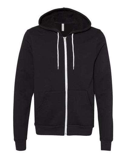 Sponge Fleece Full-Zip Hoodie - Front - B80406552